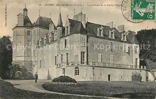 AK / Ansichtskarte Sepmes Chateau de la Roche Ploquin Sepmes