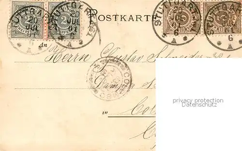 AK / Ansichtskarte Stuttgart Parade Infanteriekaserne Stuttgart