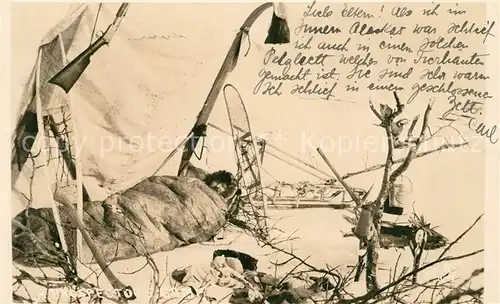 AK / Ansichtskarte Juneau_Alaska Jaeger Camp 