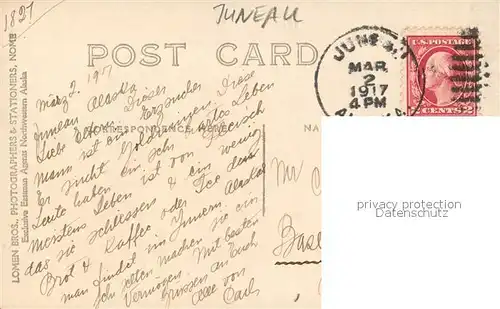 AK / Ansichtskarte Juneau_Alaska Jaeger Camp 