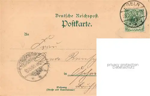 AK / Ansichtskarte Egeln Kirche Rathaus Ansicht Egeln