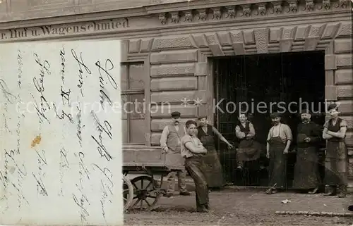 AK / Ansichtskarte Wien Huf und Wagenschmied Mitarbeiter Wien