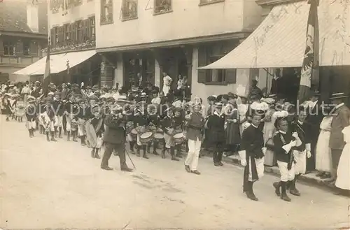 AK / Ansichtskarte Biberach_Riss Schuetzenfestzug Biberach Riss