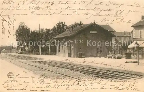 AK / Ansichtskarte La_Valbonne Vue de la Gare La_Valbonne