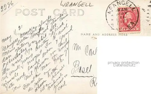 AK / Ansichtskarte Wrangell_Alaska Jaeger Baer 