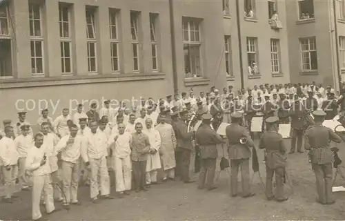 AK / Ansichtskarte Karlsruhe_Baden Lazarett Karlsruhe_Baden