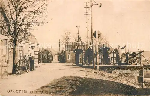 AK / Ansichtskarte Westzaan Ortsansicht Westzaan