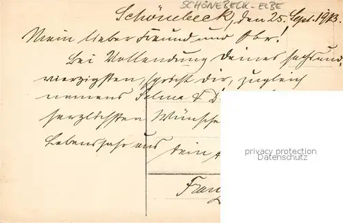 AK / Ansichtskarte Schoenebeck_Elbe Wohnhaus Schoenebeck Elbe