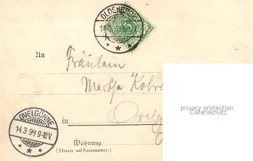 AK / Ansichtskarte Oldenburg_Holstein Grossherzogliches Schloss Oldenburg_Holstein