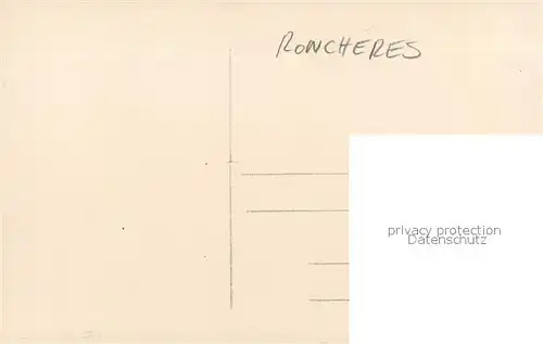 AK / Ansichtskarte Roncheres_Aisne Stadtansicht Roncheres Aisne