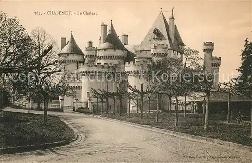 AK / Ansichtskarte Chabenet Chateau Schloss 