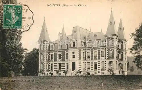 AK / Ansichtskarte Nointel_Oise Chateau Schloss Nointel Oise