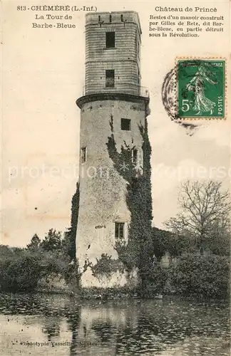 AK / Ansichtskarte Chemere Chateau de Prince Tour de Barbe Bleue Chemere