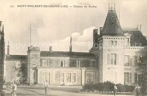 AK / Ansichtskarte Saint Philbert de Grand Lieu Chateau du Rocher Schloss Saint Philbert de Grand Lieu