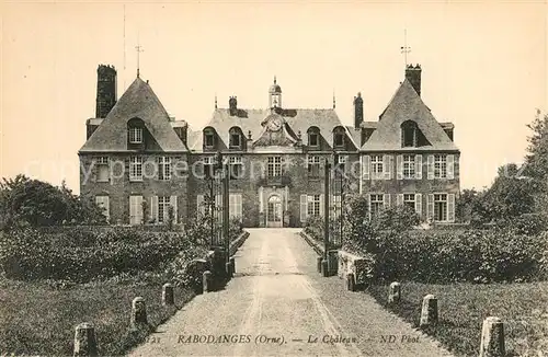 AK / Ansichtskarte Rabodanges Chateau Schloss Rabodanges