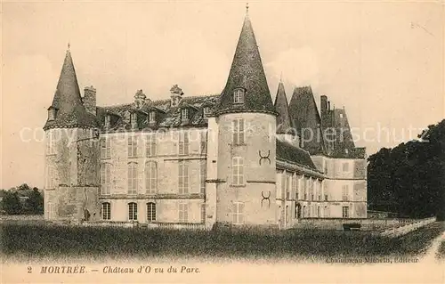 AK / Ansichtskarte Mortree Chateau d O vu du parc Mortree