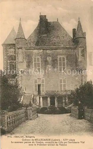 AK / Ansichtskarte Bellegarde_du_Loiret Chateau de Bellegarde Bellegarde_du_Loiret