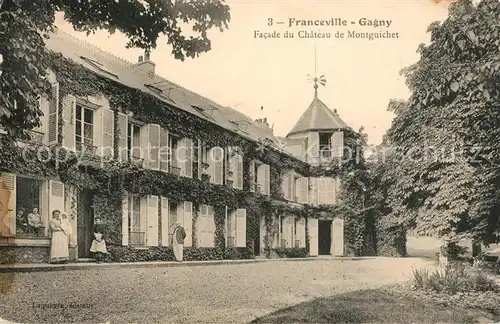 AK / Ansichtskarte Franceville Plage Facade du Chateau de Montguichet Franceville Plage