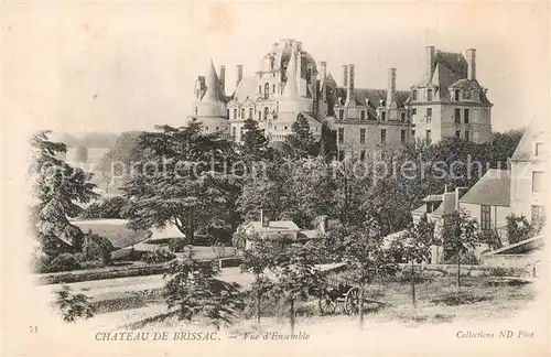 AK / Ansichtskarte Brissac Quince Chateau de Brissac Brissac Quince