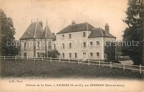 AK / Ansichtskarte Raizeux Chateau de La Baste Raizeux