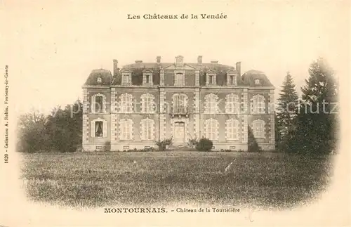 AK / Ansichtskarte Montournais Chateau de la Tourteliere Montournais
