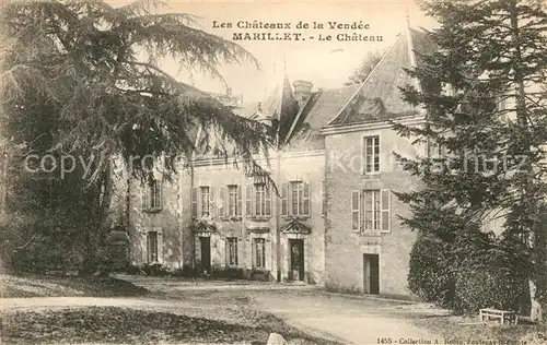 AK / Ansichtskarte Marillet Le Chateau Marillet