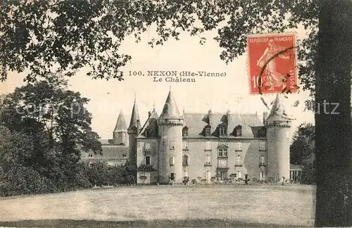 AK / Ansichtskarte Nexon Le Chateau Nexon
