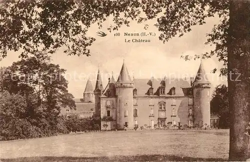 AK / Ansichtskarte Nexon Le Chateau Nexon