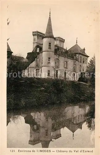 AK / Ansichtskarte Limoges_Haute_Vienne Chateau du Val d Enraud Limoges_Haute_Vienne