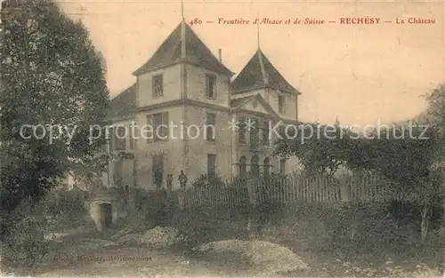 AK / Ansichtskarte Rechesy Le Chateau Rechesy
