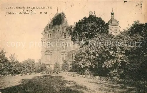 AK / Ansichtskarte Chevreuse Chateau de Meridon Chevreuse