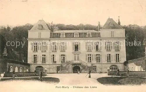 AK / Ansichtskarte Port Marly_Le Chateau des Lions Port Marly_Le