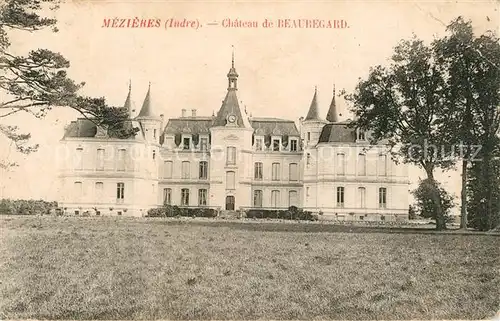 AK / Ansichtskarte Mezieres en Brenne Chateau de Beauregard Mezieres en Brenne