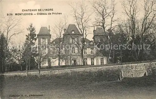 AK / Ansichtskarte Montlevicq Chateau de Priches Montlevicq