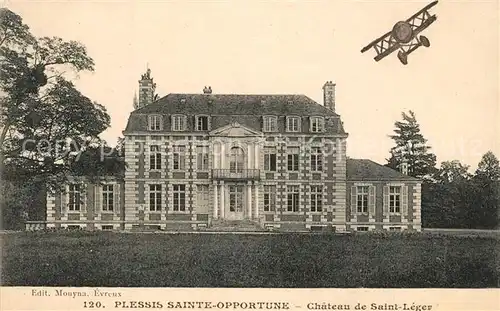 AK / Ansichtskarte Plessis Sainte Opportune_Le Chateau de Saint Leger Plessis Sainte Opportune