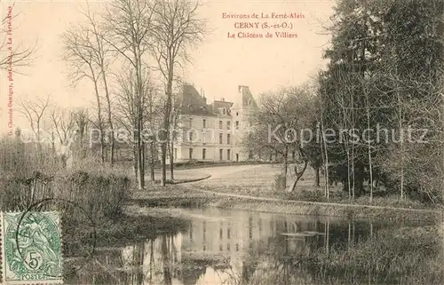 AK / Ansichtskarte Cerny Le Chateau de Villiers Cerny