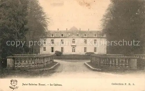AK / Ansichtskarte Saint Valerien_Yonne Le Chateau Saint Valerien_Yonne