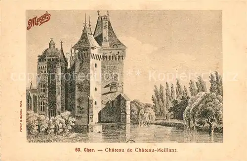 AK / Ansichtskarte Meillant Chateau de Maillant Meillant