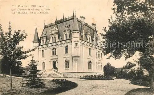 AK / Ansichtskarte Saint Bard Chateau de Chazepaud Saint Bard