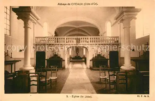 AK / Ansichtskarte Saint Nicolas les Citeaux Abbaye de Citeaux Eglise Saint Nicolas les Citeaux