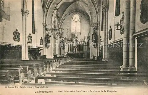 AK / Ansichtskarte Chateaugiron Petit Seminaire Ste Croix Interieur de la Chapelle Chateaugiron