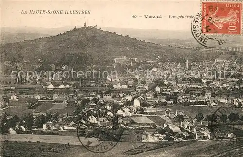 AK / Ansichtskarte Vesoul_Haute_Saone Vue generale Vesoul_Haute_Saone