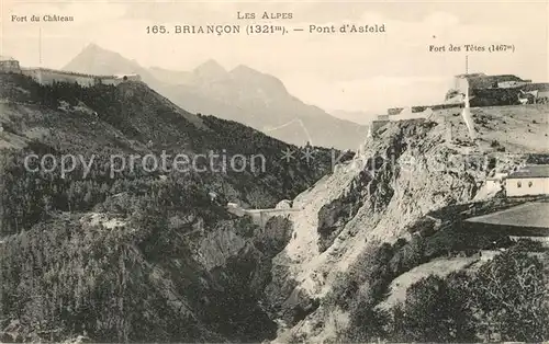 AK / Ansichtskarte Briancon Pont d Asfeld Briancon