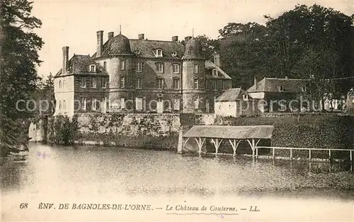 AK / Ansichtskarte Bagnoles de l_Orne Le Chateau de Couterne Bagnoles de l_Orne