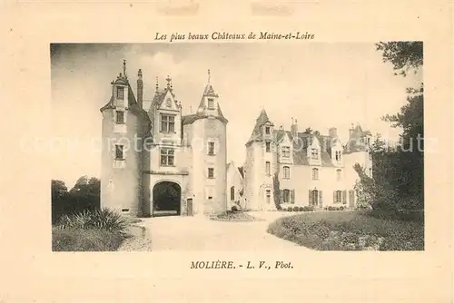AK / Ansichtskarte Les_Molieres Le Chateau Les_Molieres