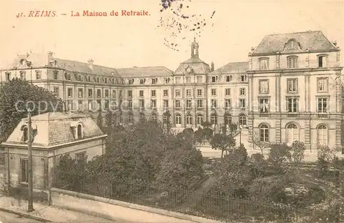 AK / Ansichtskarte Reims_Champagne_Ardenne La Maison de Retraite Reims_Champagne_Ardenne
