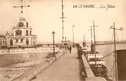 AK / Ansichtskarte Le_Havre La Jetee Le_Havre