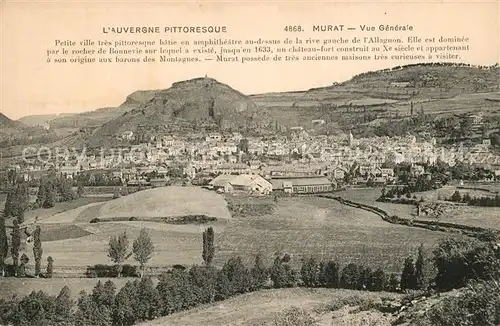 AK / Ansichtskarte Murat_Allier Vue generale Murat Allier