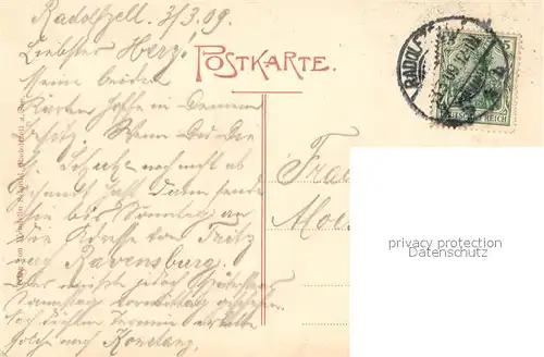 AK / Ansichtskarte Radolfzell_Bodensee Fliegeraufnahme Radolfzell Bodensee