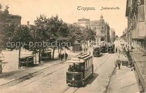 AK / Ansichtskarte Troppau_Sudetengau Jaktarstrasse Troppau Sudetengau